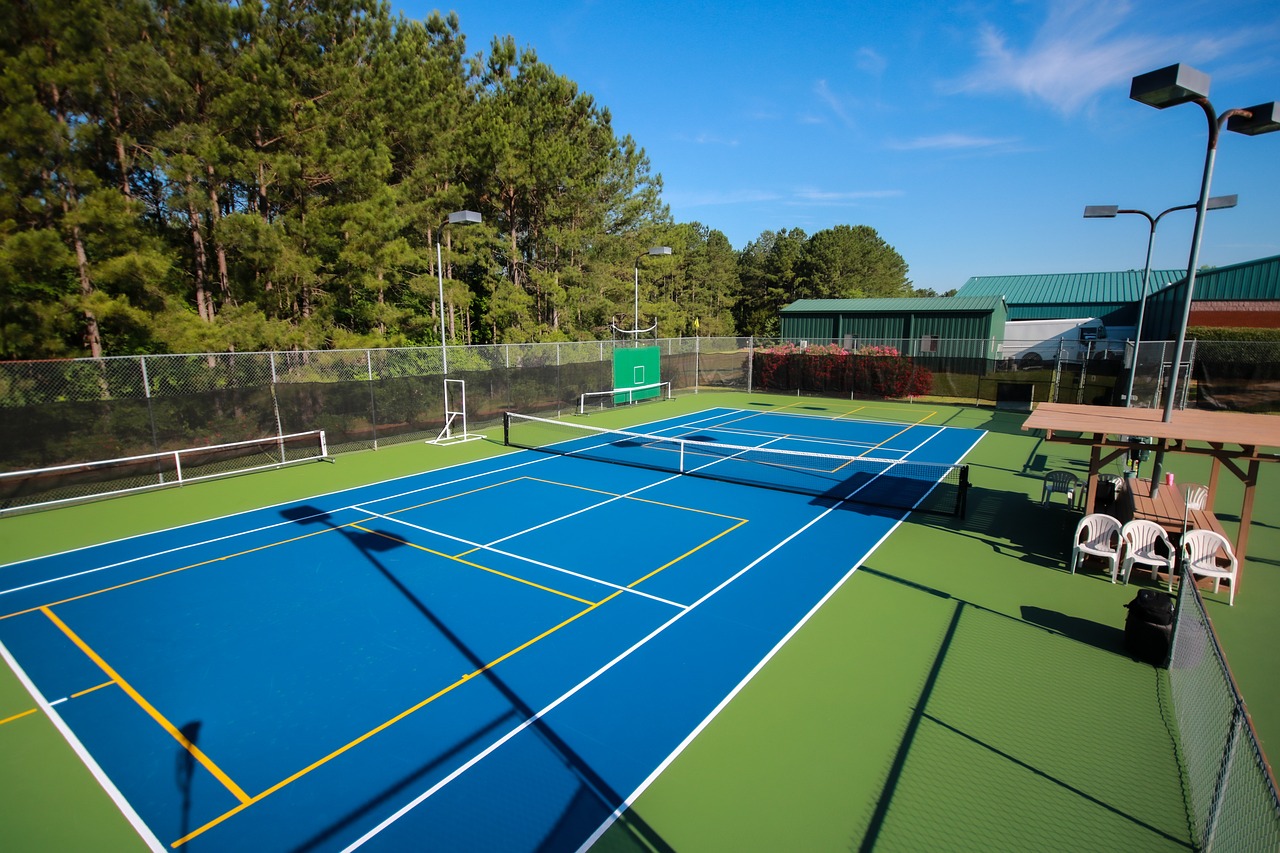 asphalt tennis court, tennis court, pickleball court, tennis, pickleball, blue, green, new, tennis court, pickleball, pickleball, pickleball, pickleball, pickleball, sunflex gallery sunflex sports