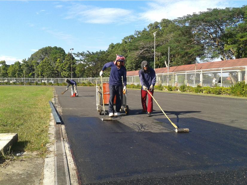 Step one applying primer